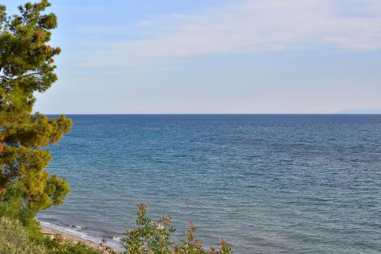Summerday Villa Private Beach Nea Iraklia Exterior photo