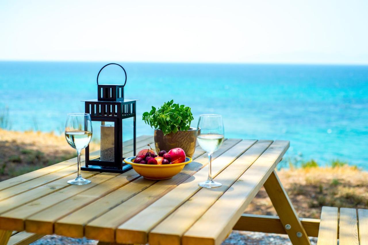 Summerday Villa Private Beach Nea Iraklia Exterior photo